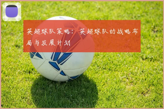 英超球队策略：英超球队的战略布局与发展计划